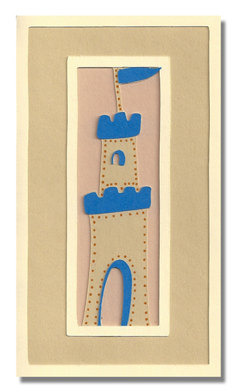 Blue Sand Castle