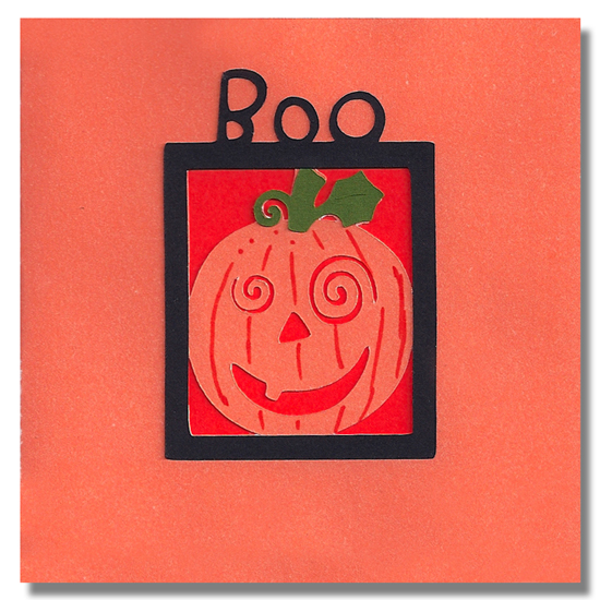 Boo Pumpkin